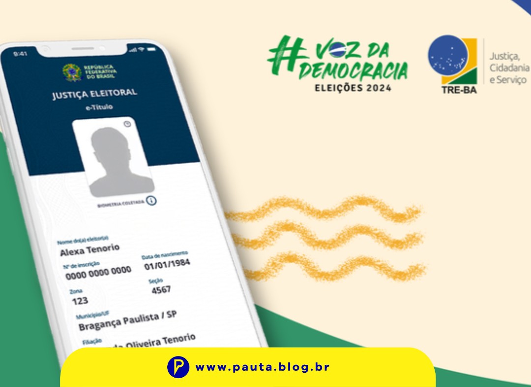 ELEIÇÕES 2024 Aplicativo e-Título já foi baixado por mais de 4,6 ...